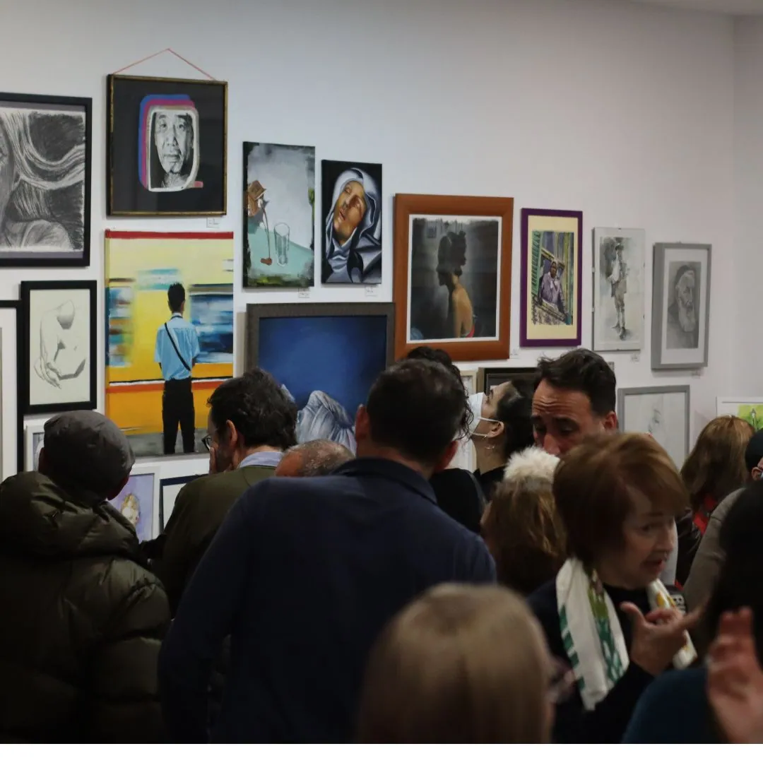 Inauguración con obras de retrato y paisaje