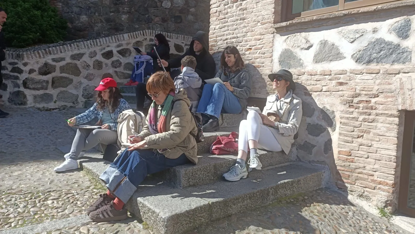 Un descanso en la salida