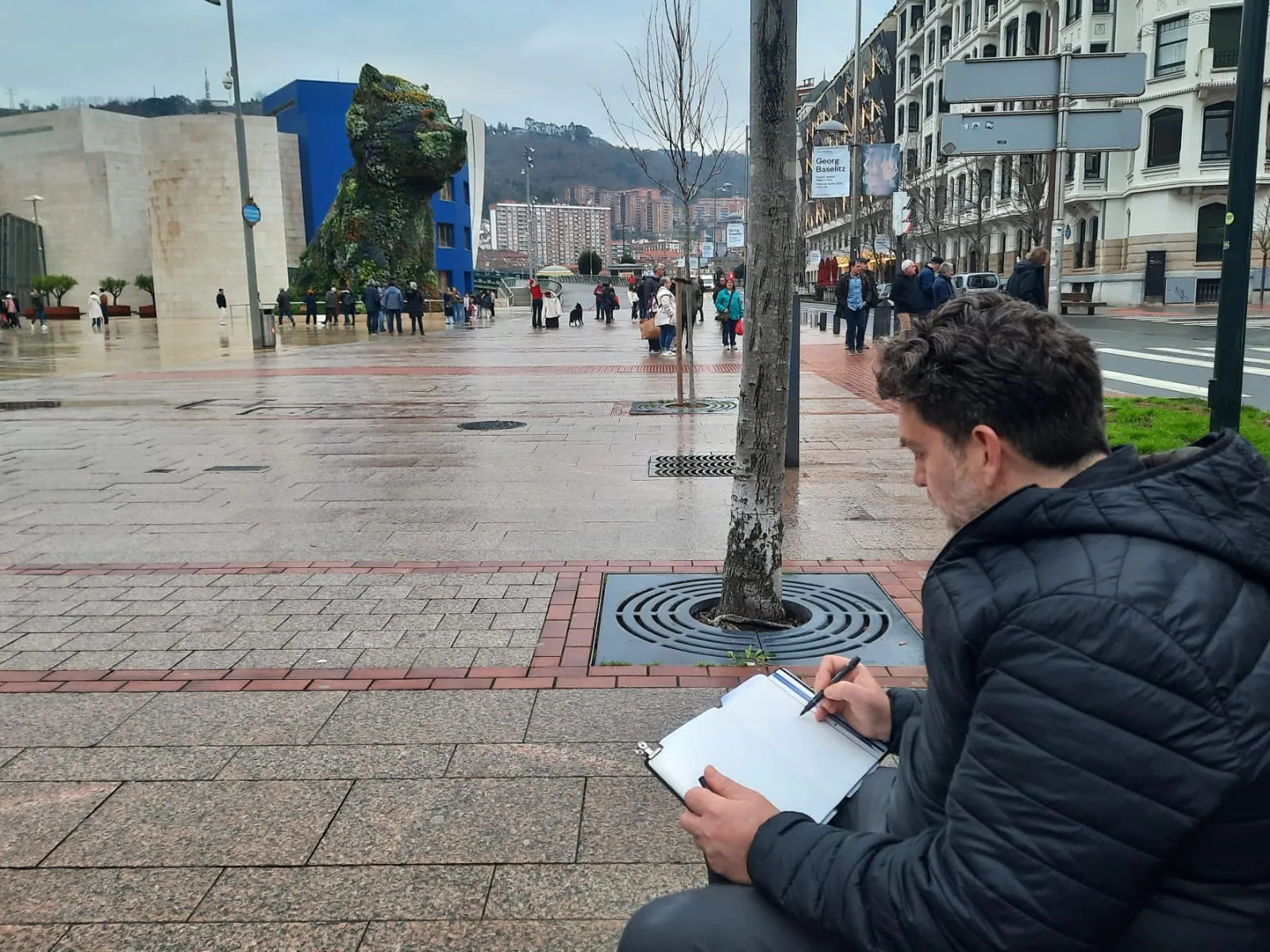 Dibujar también bajo la lluvia